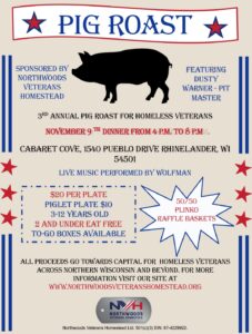 3rd Annual Pig Roast Poster